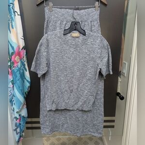 Isabella Sweater Skirt Set Free People M